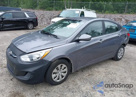 2016 Hyundai Accent Se из США, поврежденный, VIN KMHCT4AE8GU007458